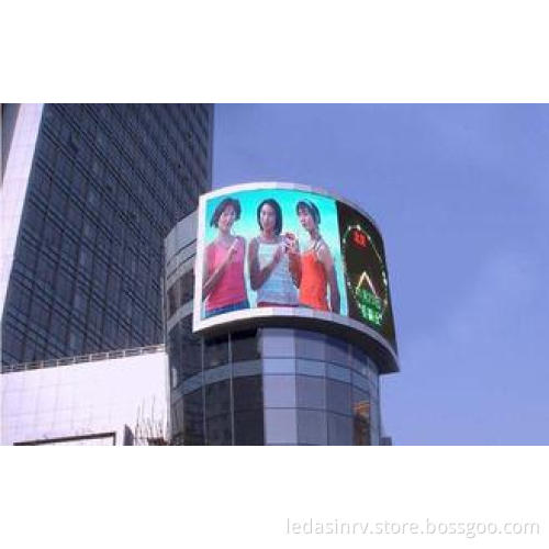 P10 DIP outdoor full color flexible Led screens video displ